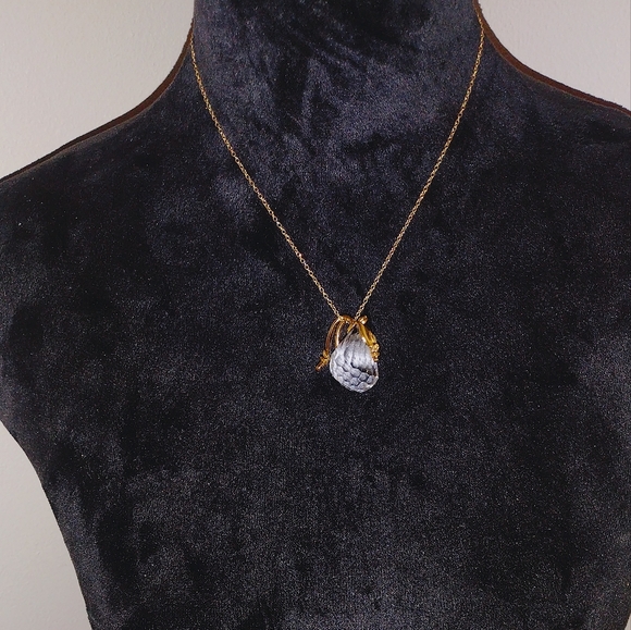 Swarovski Crystal Back Pack on 14 kt plate Chain - Picture 1 of 7